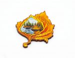 Берёзовый листочек осенний
