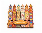 Расписной забор (красный)